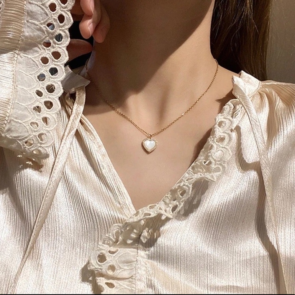 Heart Stone Necklace